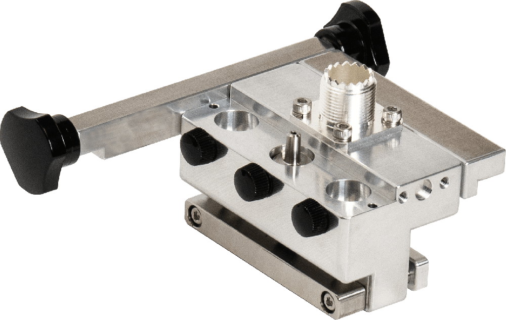 纵向夹子式喷头